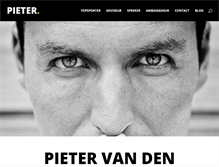 Tablet Screenshot of pietervandenhoogenband.nl